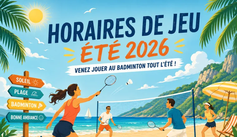 Créneaux d'été