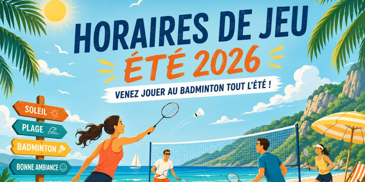 Créneaux d'été