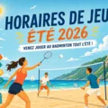 Créneaux d'été